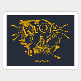 KTOP Gold 1948 Sticker